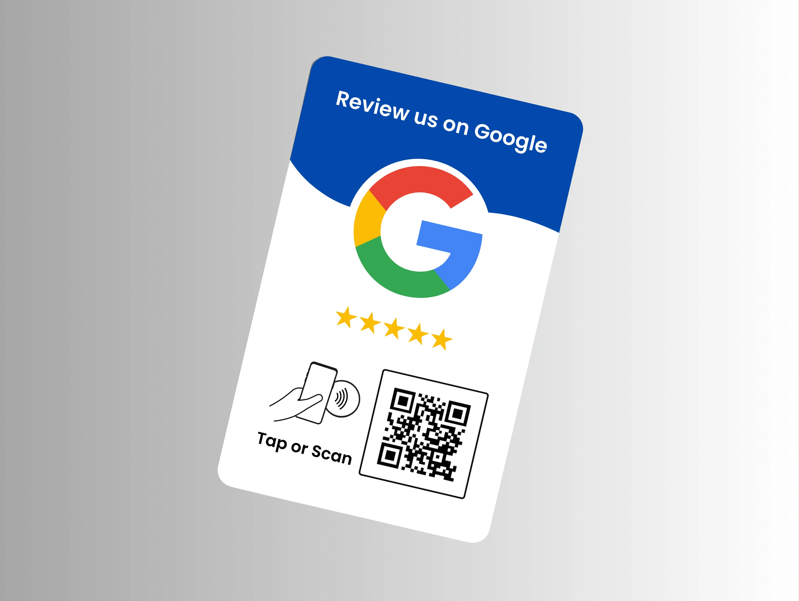 Custom Google Review NFC Card
