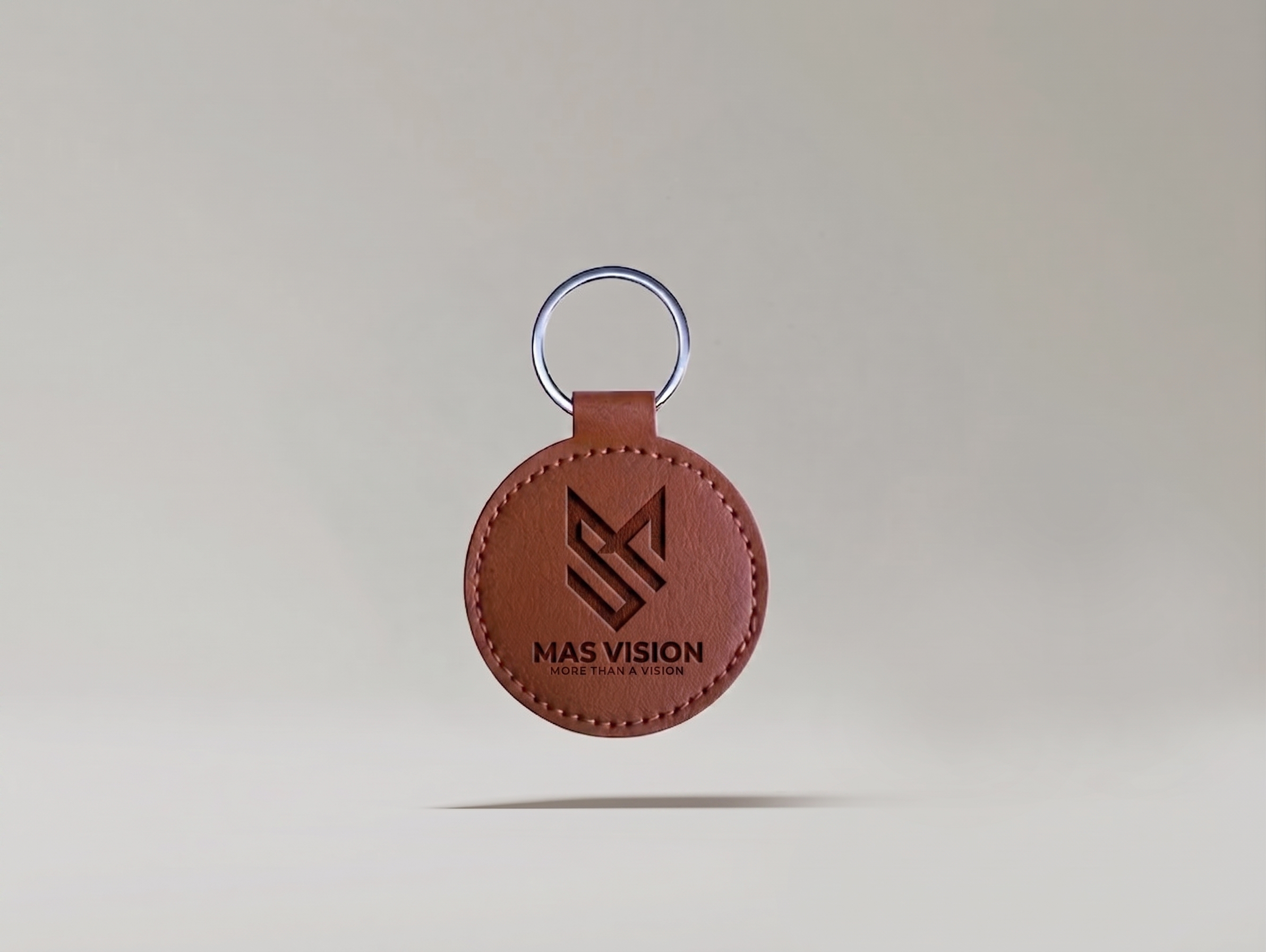 MAS Vision Smart Leather Keychain NFC